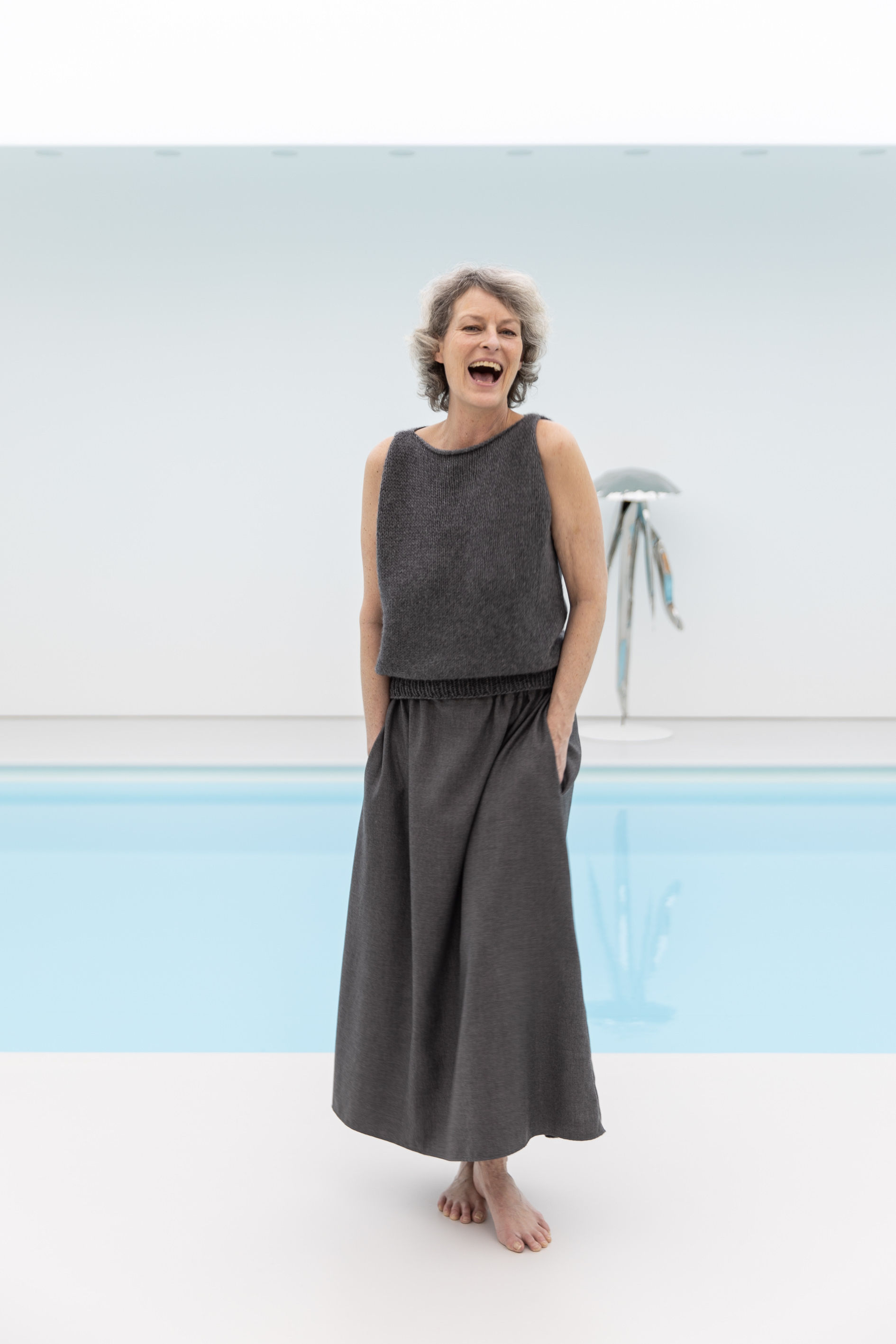 Débardeur Bonnie Cachemire gris