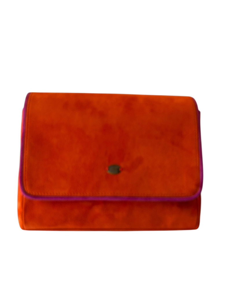 Miniature : Sac - Pochette Noah daim orange