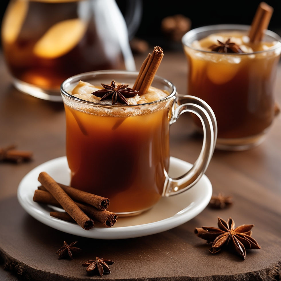 Smoked Caramel Apple Pear Cider