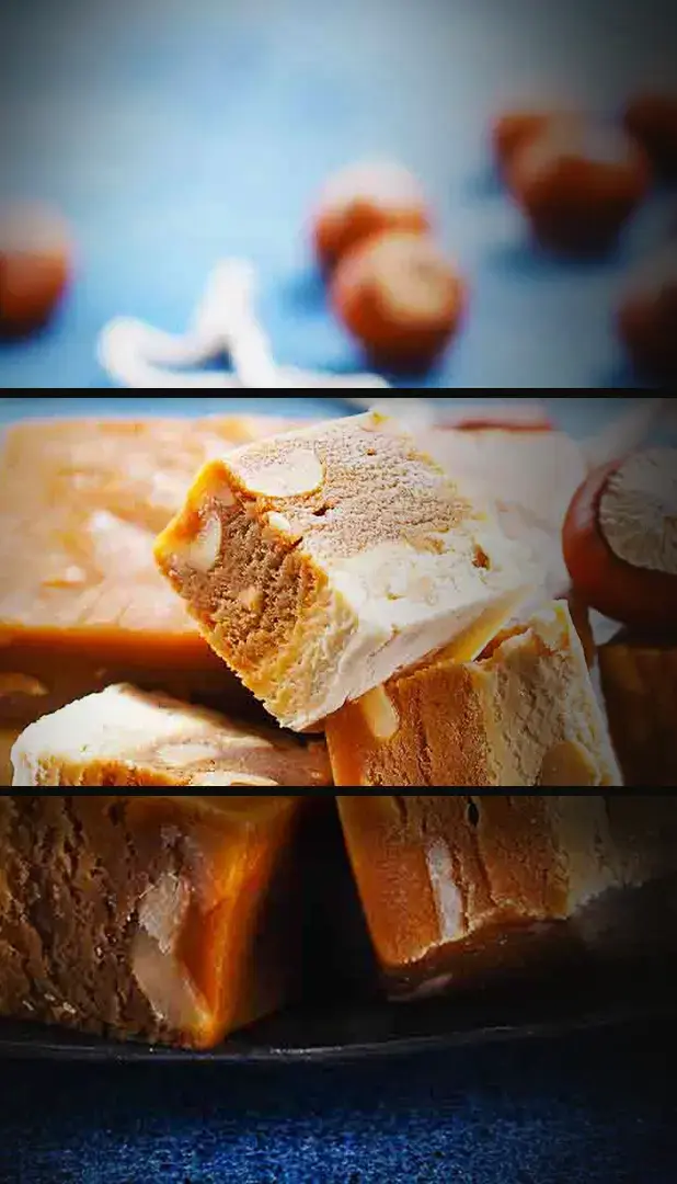 Piramide di fragranze in una beuta del profumo per ambiente Nougat