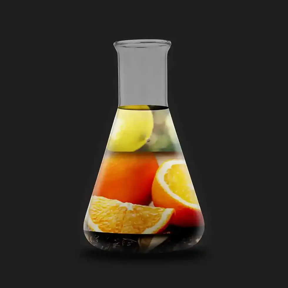 Ароматическая пирамидка в колбе Эрленмейера из комнатного аромата Earl Grey Tea