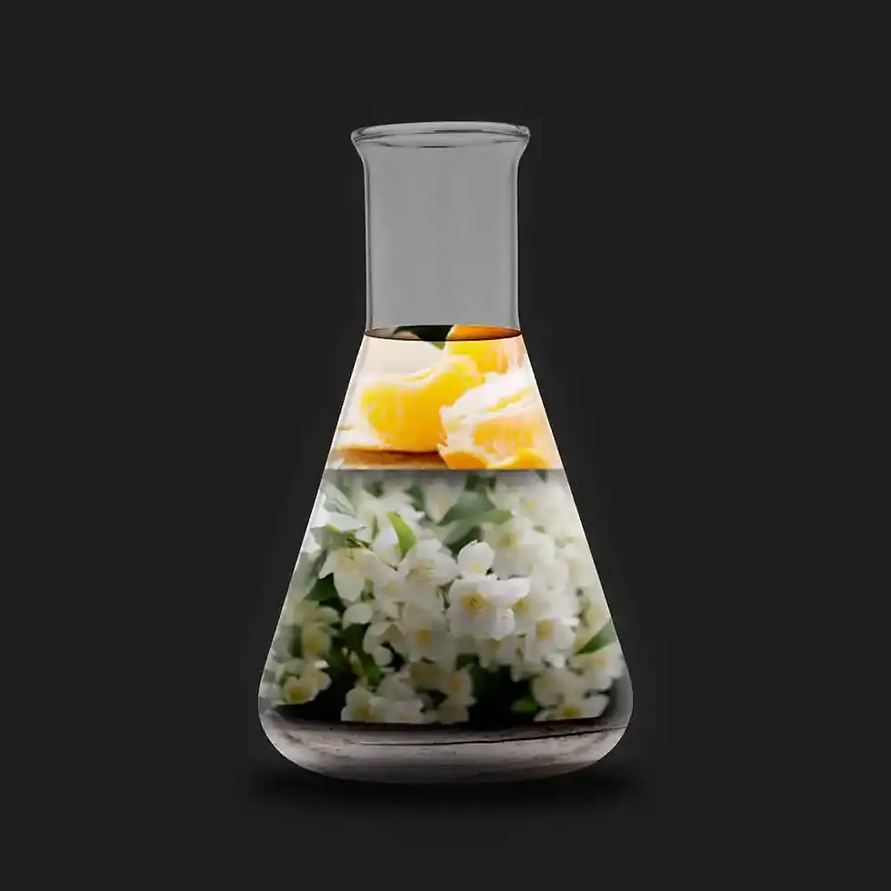 Pyramide de parfums dans un erlenmeyer du Parfum d'ambiance Soul of Summer