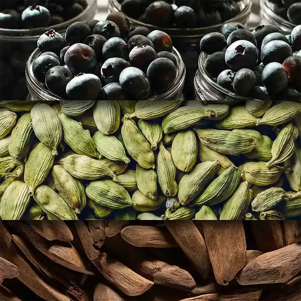 Frisse bergamot en cassis, afgerond met peper, kardemom en sandelhout.