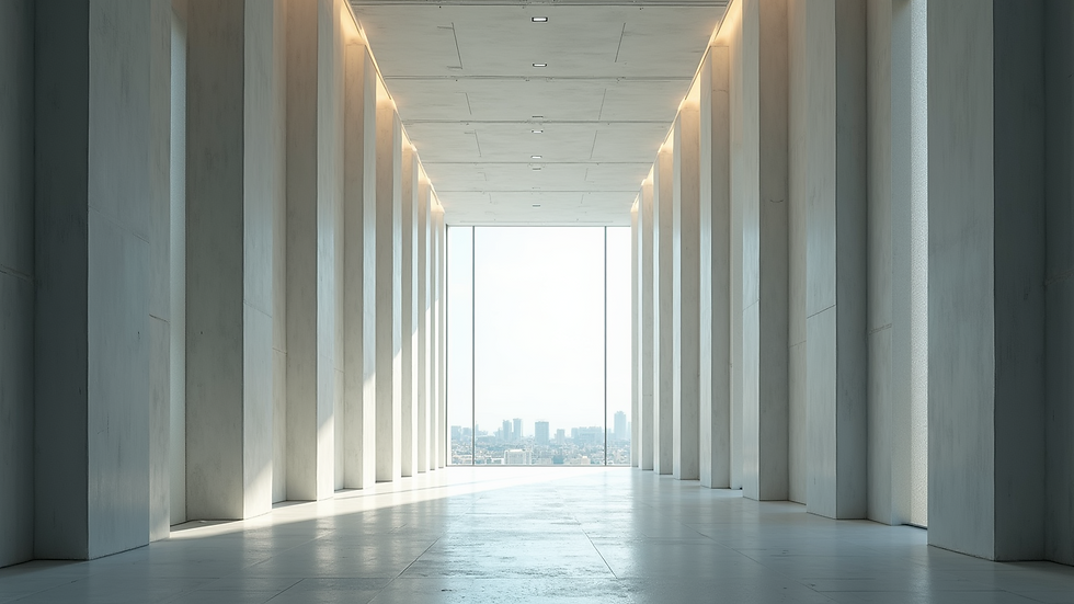 High angle view of a modern window installation