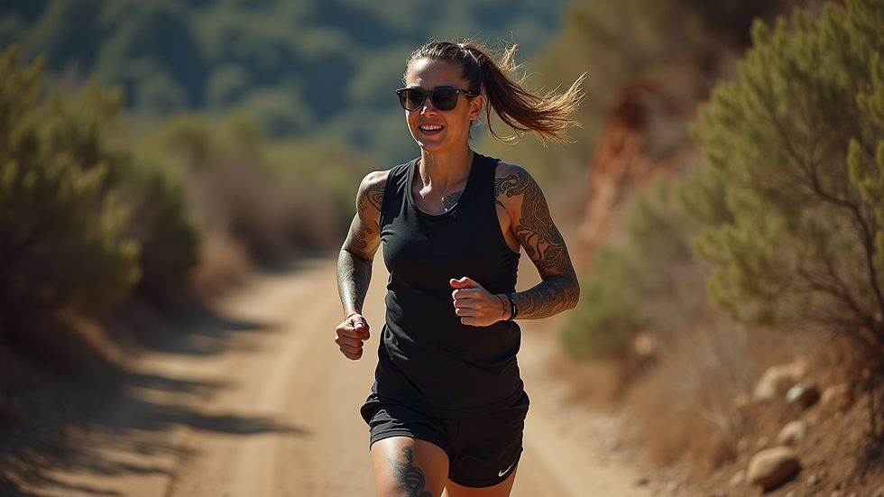 Vista ravvicinata di una maglietta Cruel Run con tatuaggi stilizzati