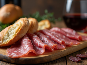 Delizie di Salumi Piemontesi da Abbinare a Pane Caldo e Vino Rosso