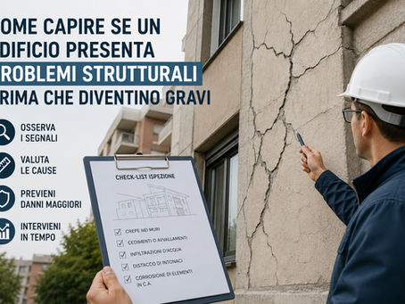 Come capire se un edificio presenta problemi strutturali prima che diventino gravi