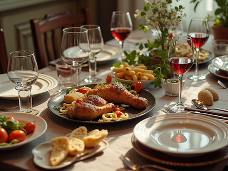 Pranzo della Domenica: Creare un Momento Conviviale con Ritmo Lento e Piatti Condivisi