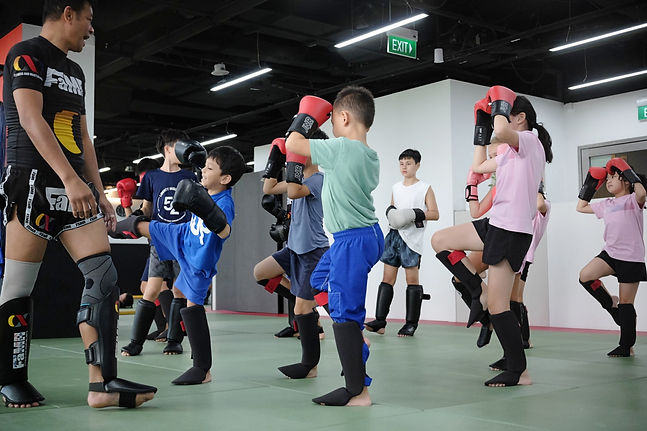 fama kids muay thai class