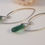 Thumbnail: Teal Green Earrings (Long Wires)