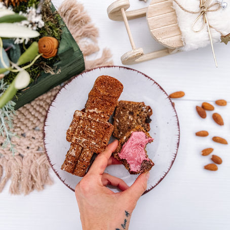 SPICY KÜRBIS KUCHEN für die Lutealphase - vegan & glutenfrei gegen PMS Symptome & PCOS Problemen