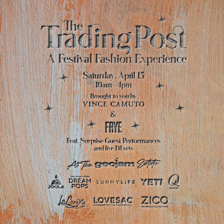Weekend 1 - The Trading Post A Festival Fashion Experience