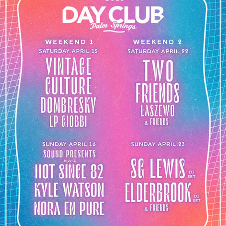 Weekend 1 & 2 - Day Club