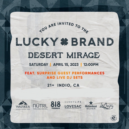 Weekend 1 - Lucky Brands Desert Mirage
