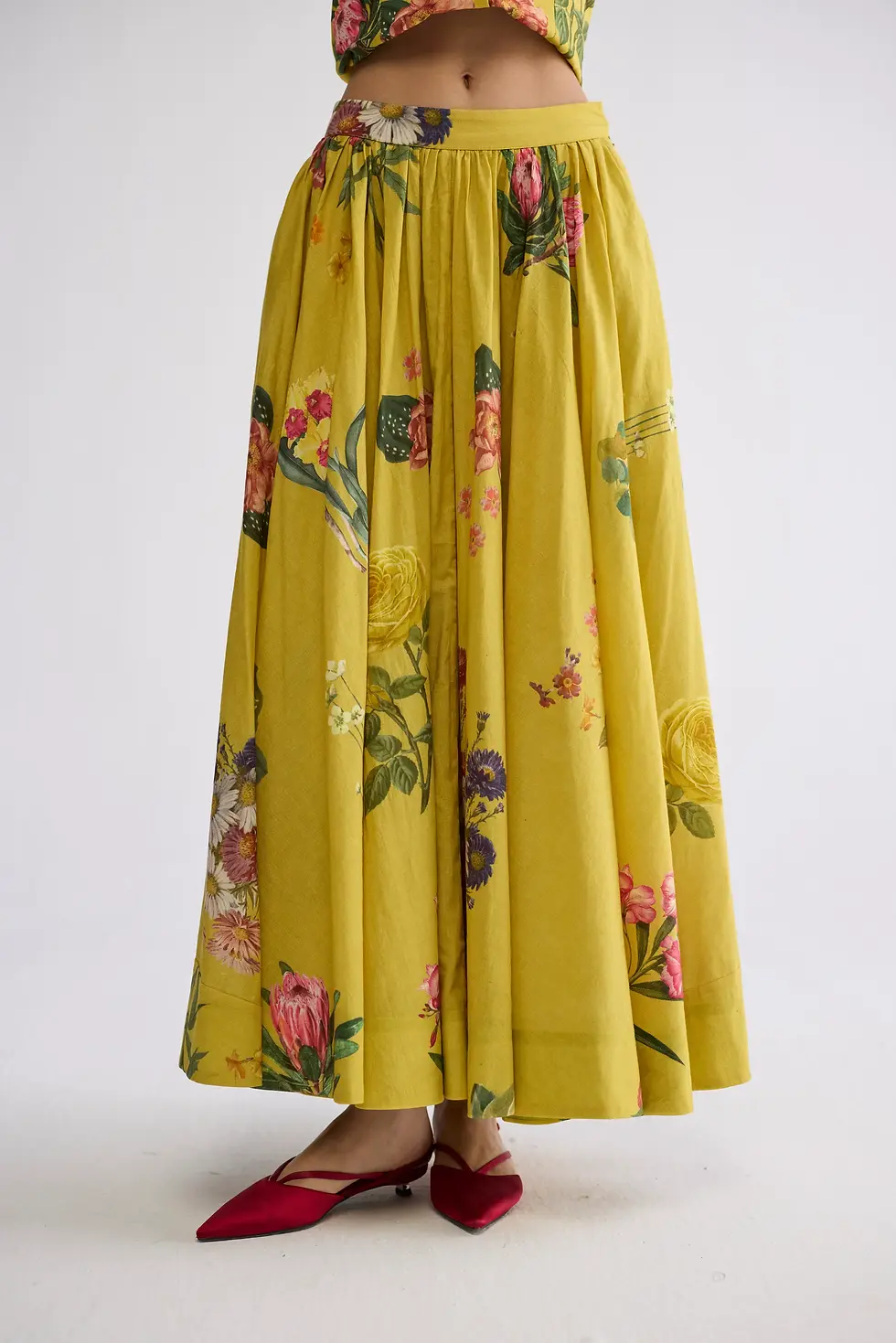 Thumbnail: Romy Halter neck Waistcoat & Skirt Set