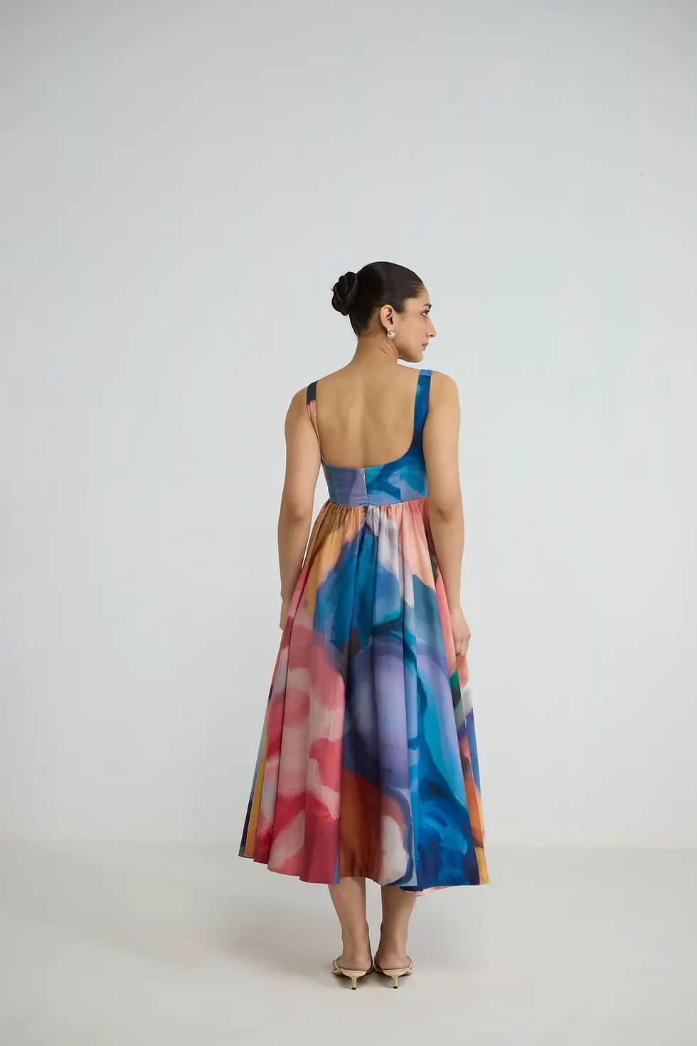 Thumbnail: Rainbow Garden Cherry Dress