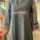 Thumbnail: Rose Kurta Set - Charcoal Grey