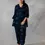Thumbnail: Noori Kurta Salwar Set - Navy Blue
