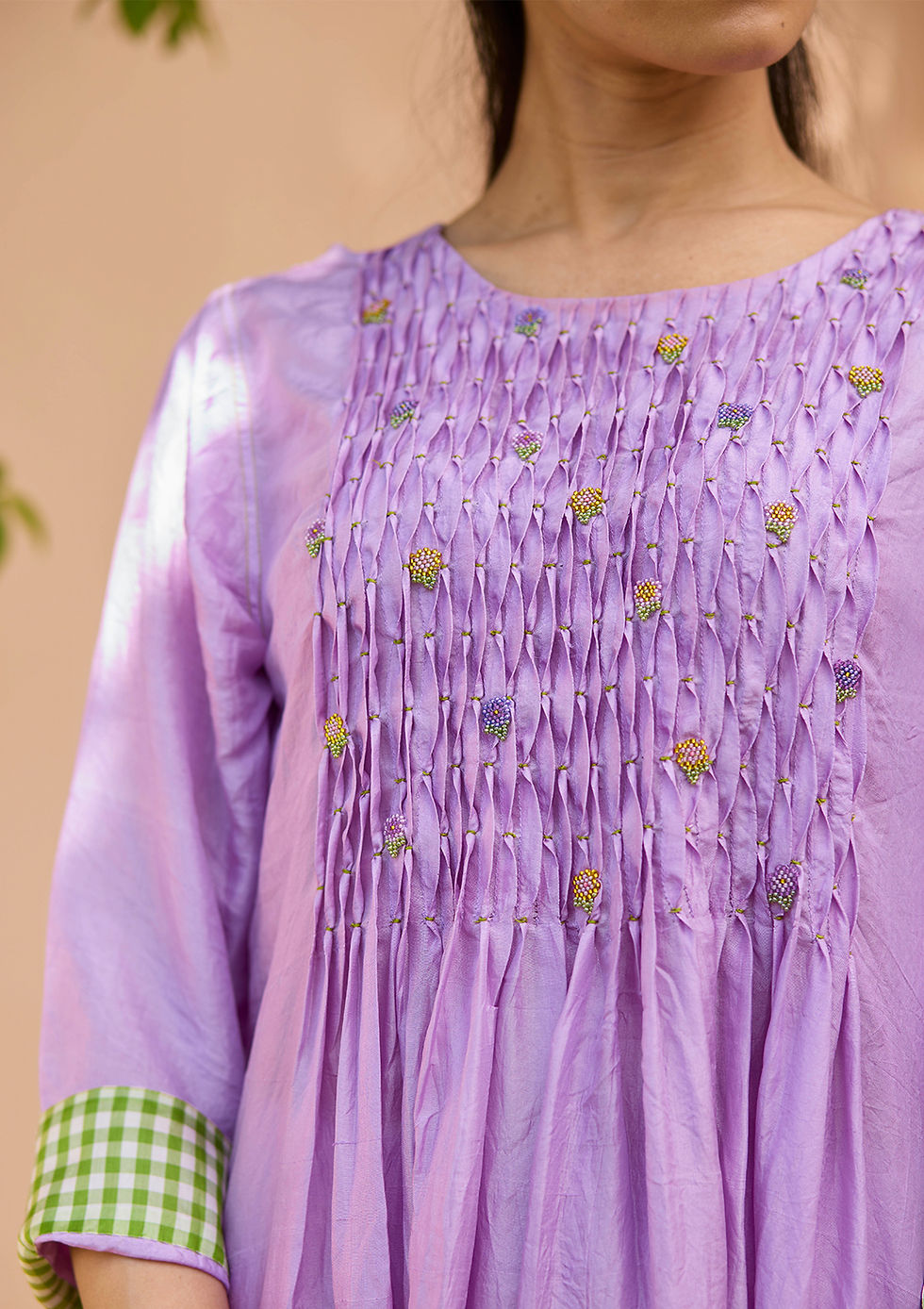 Thumbnail: Radiant Kurta Set - Lavender