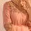Thumbnail: Surmayee Ash Rose Mukaish Chanderi Kurta Set With Zardosi And Thread Work