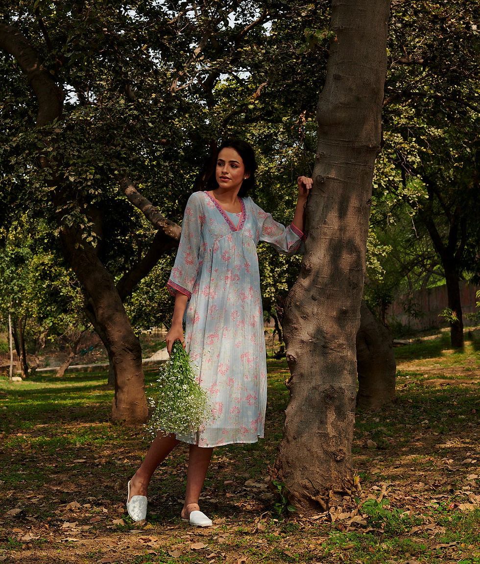 Thumbnail: The Aparajita Powder Blue Dress