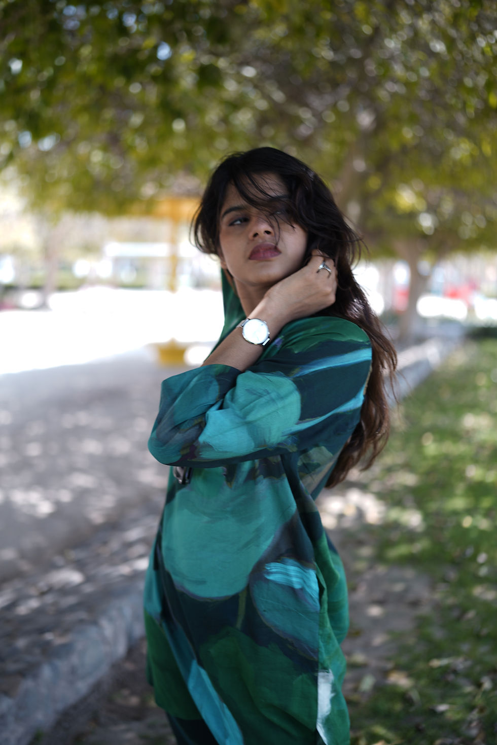 Thumbnail: Jade Cotton Kurta Co-ord  Set