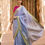 Thumbnail: Morning Haze Jamdani Saree