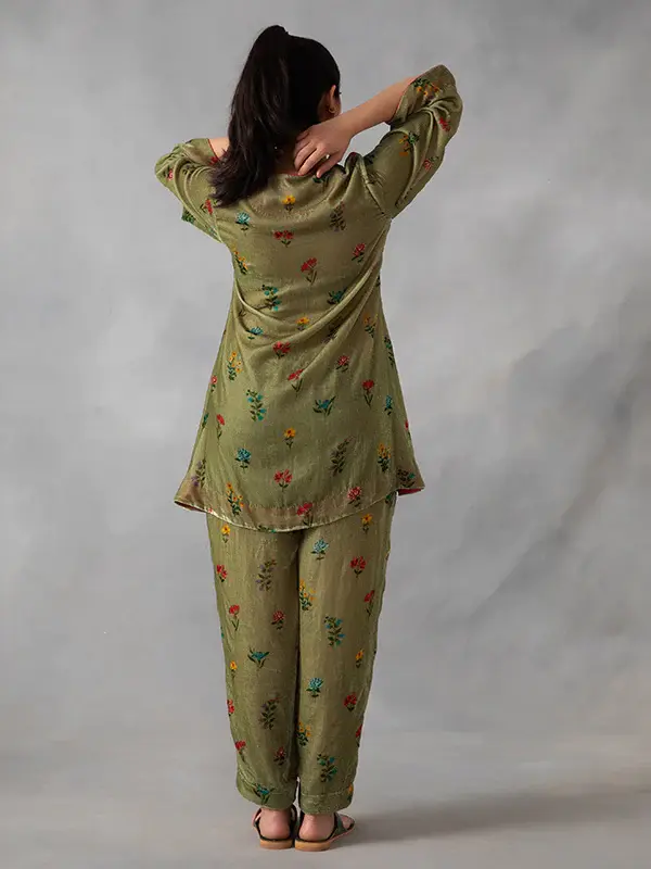 Thumbnail: Noori Kurta Salwar Set - Green