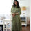 Thumbnail: Rose Wood Kurta Set - Sage Green