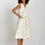 Thumbnail: Jamdani A- Line Dress- White