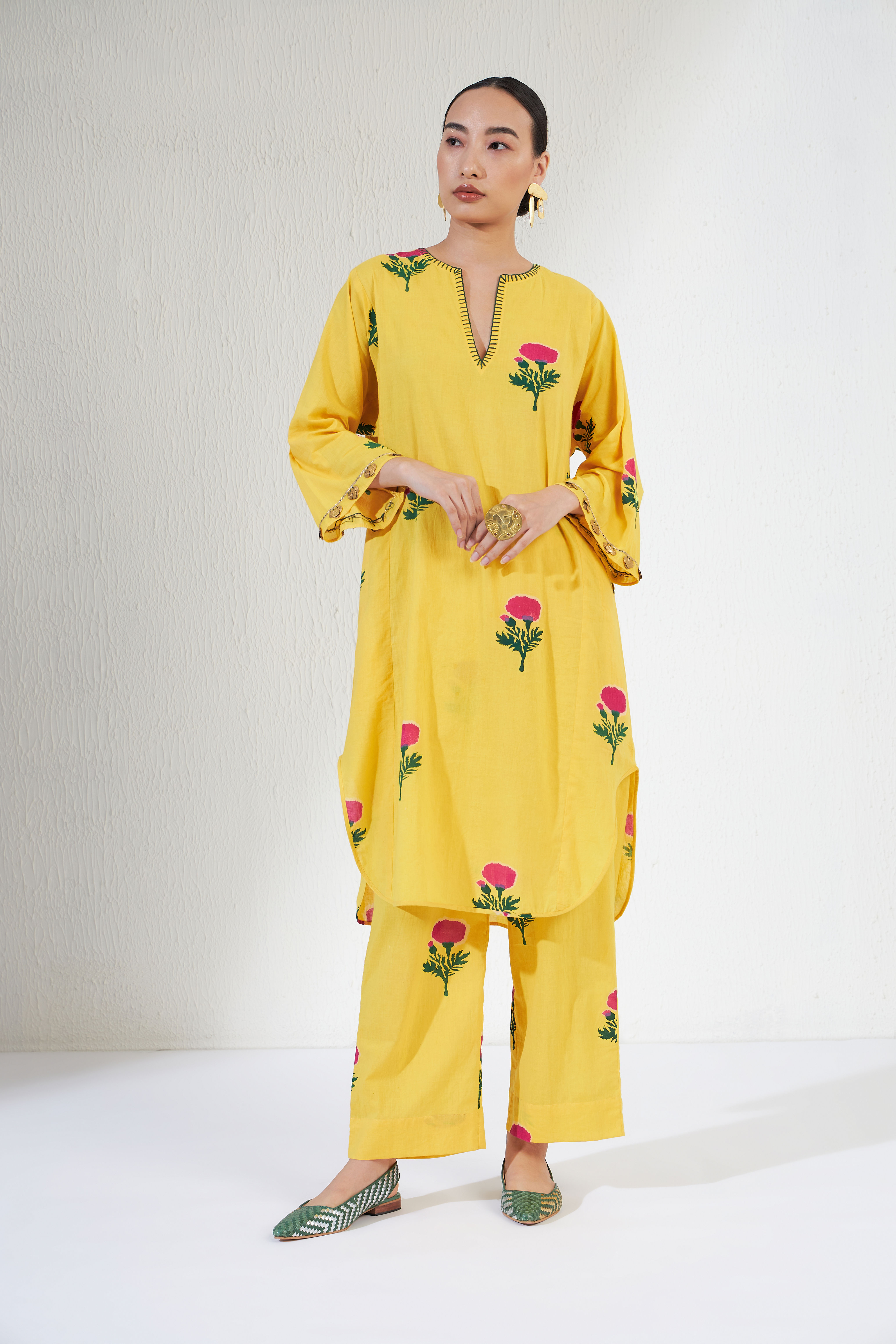 Gulnaar Set - Yellow