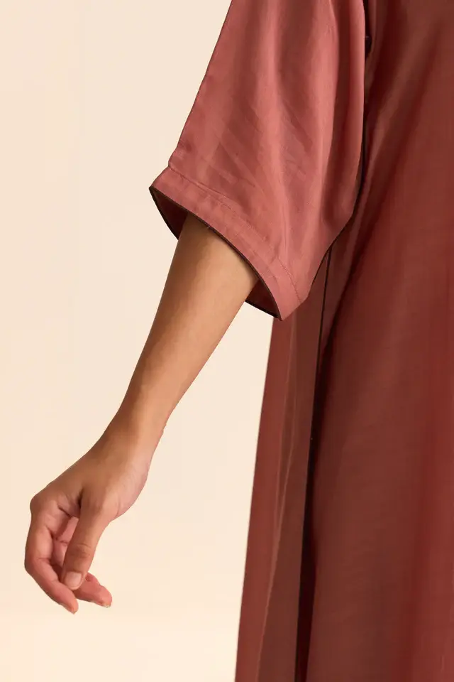 Thumbnail: Ishani Rosewood Kurta Set