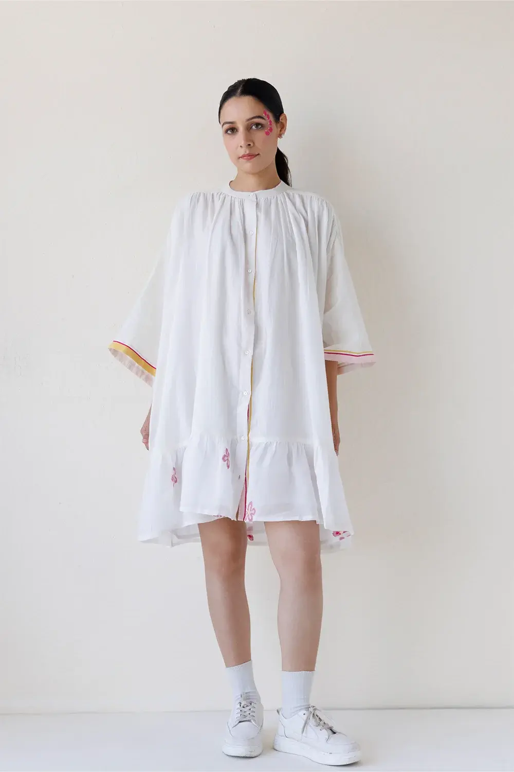 White Shift Dress