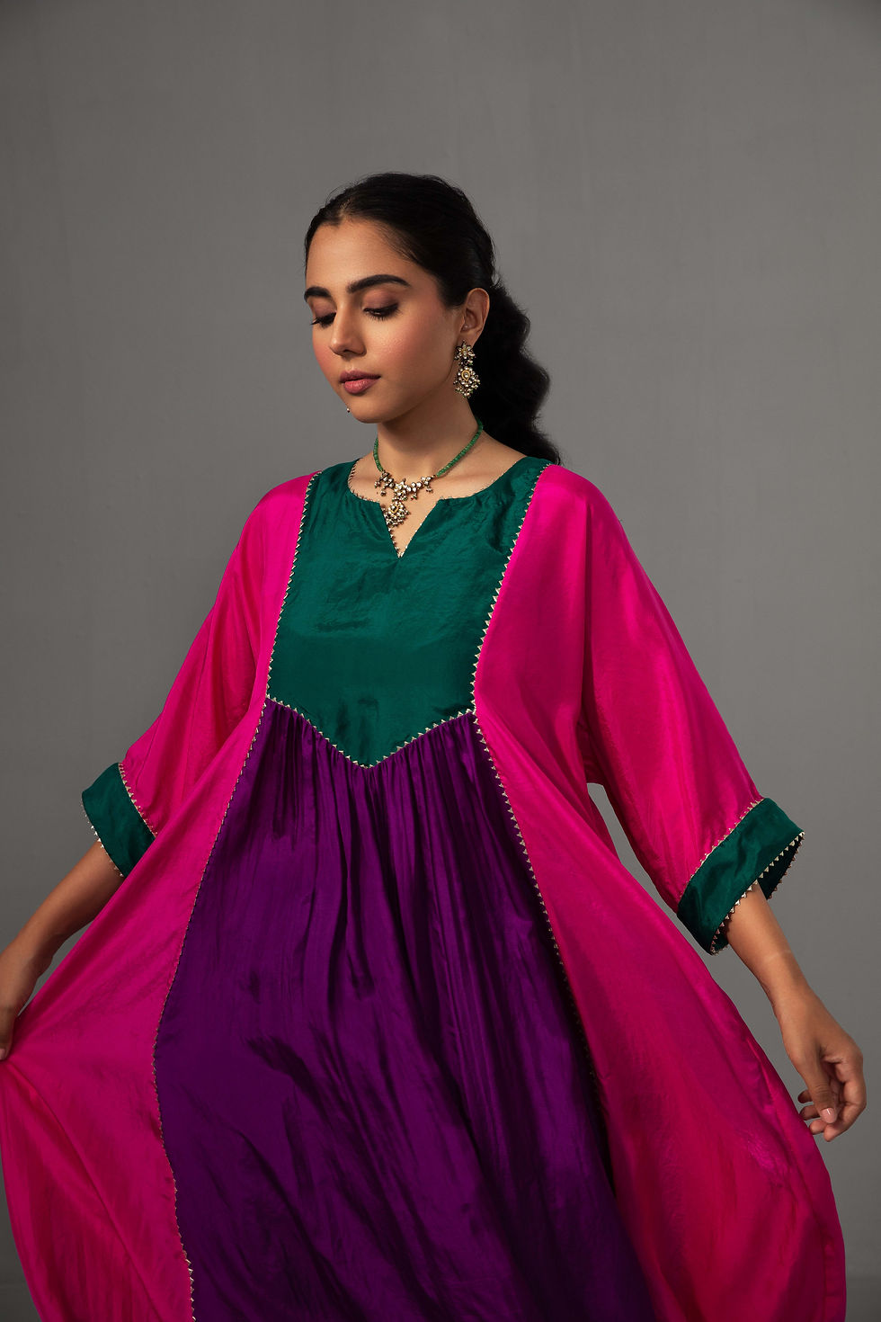 Thumbnail: Ajooni Set Rani Pink