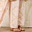 Thumbnail: Gul Jaal Pale Pink Hand Block Printed Mulmul Short Kurta Set