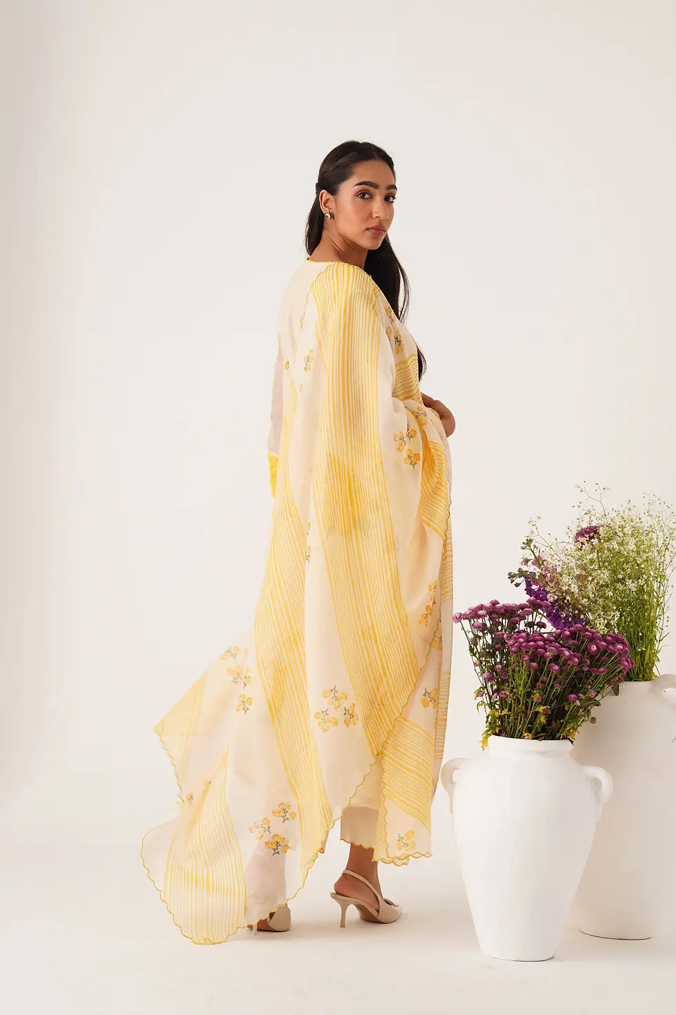 Thumbnail: Phalgun Yellow Kurta Set