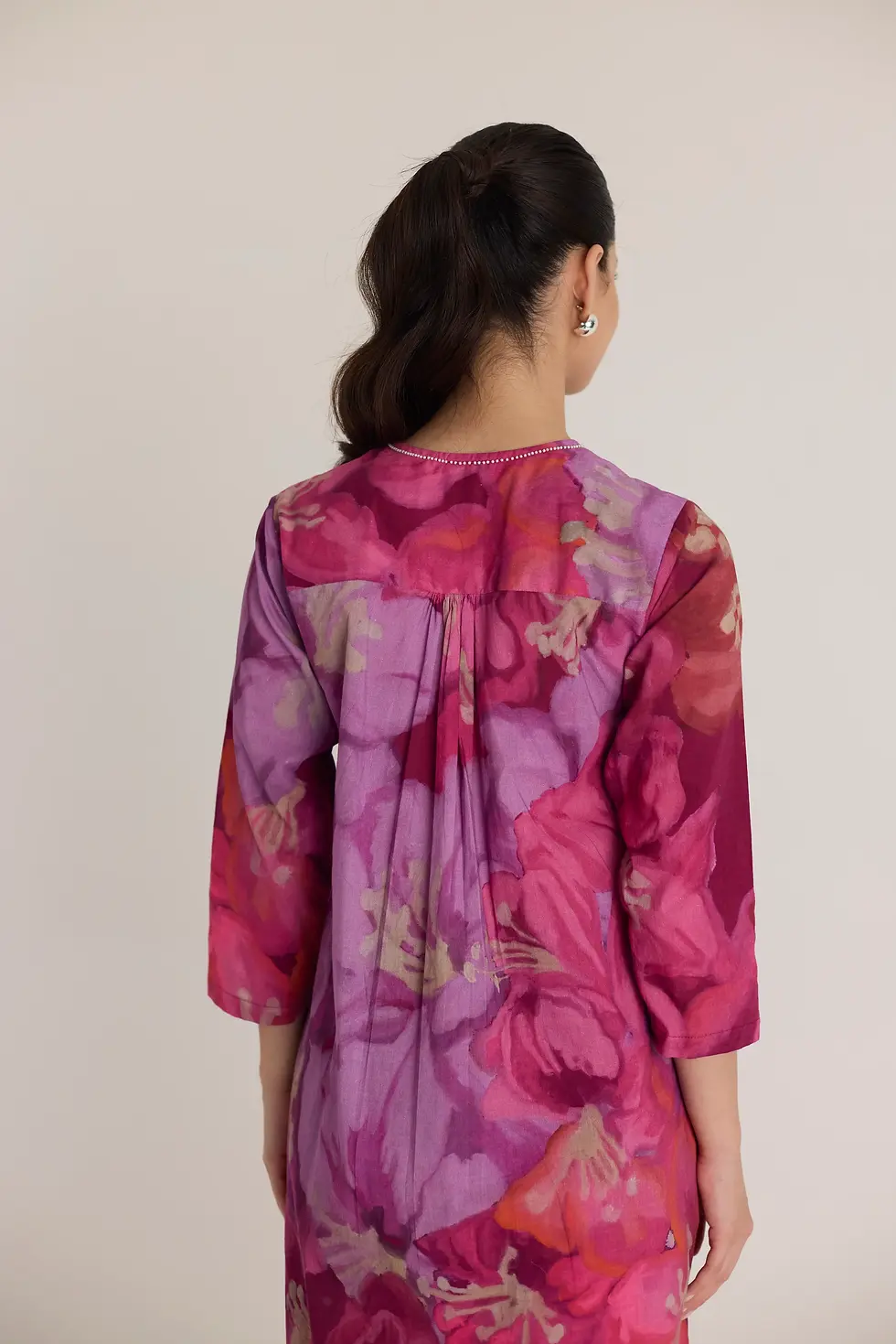 Thumbnail: Violet Long Kurta Set