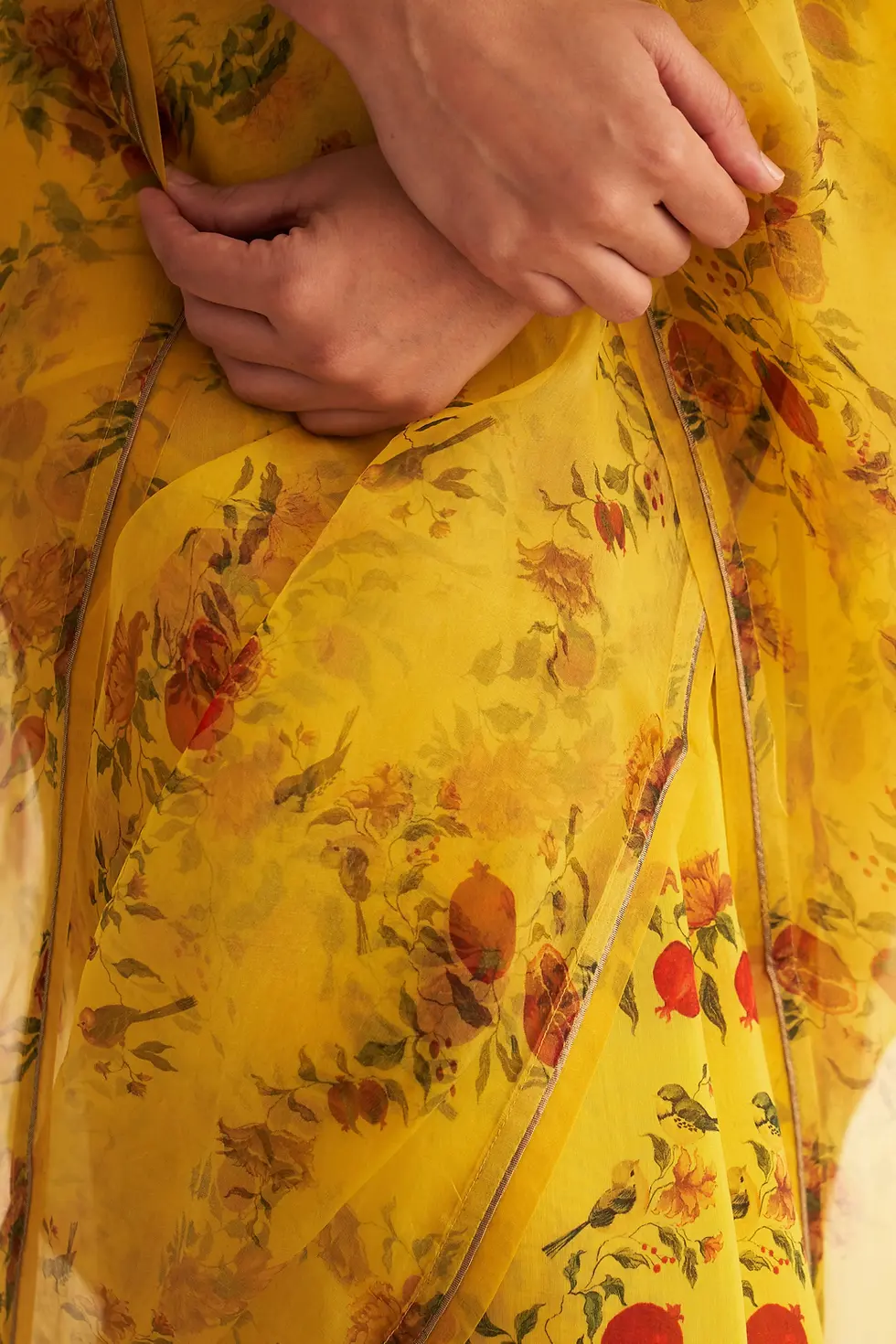 Thumbnail: Mohini Yellow Saree