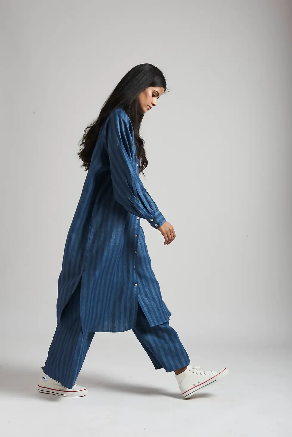 Thumbnail: Malhar Linen Shirt Dress