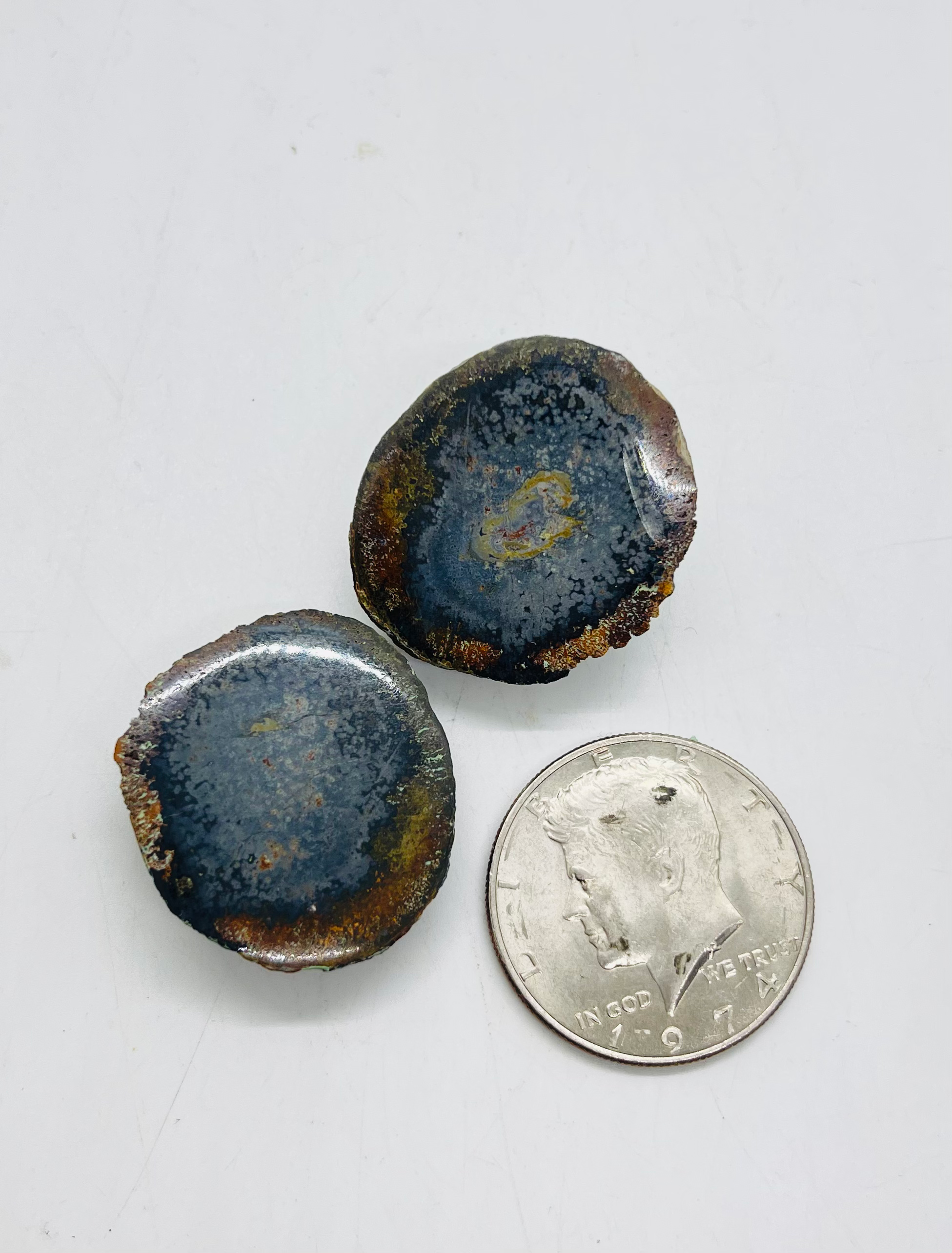 Blueberry Pseudomorph Turquoise Fossil