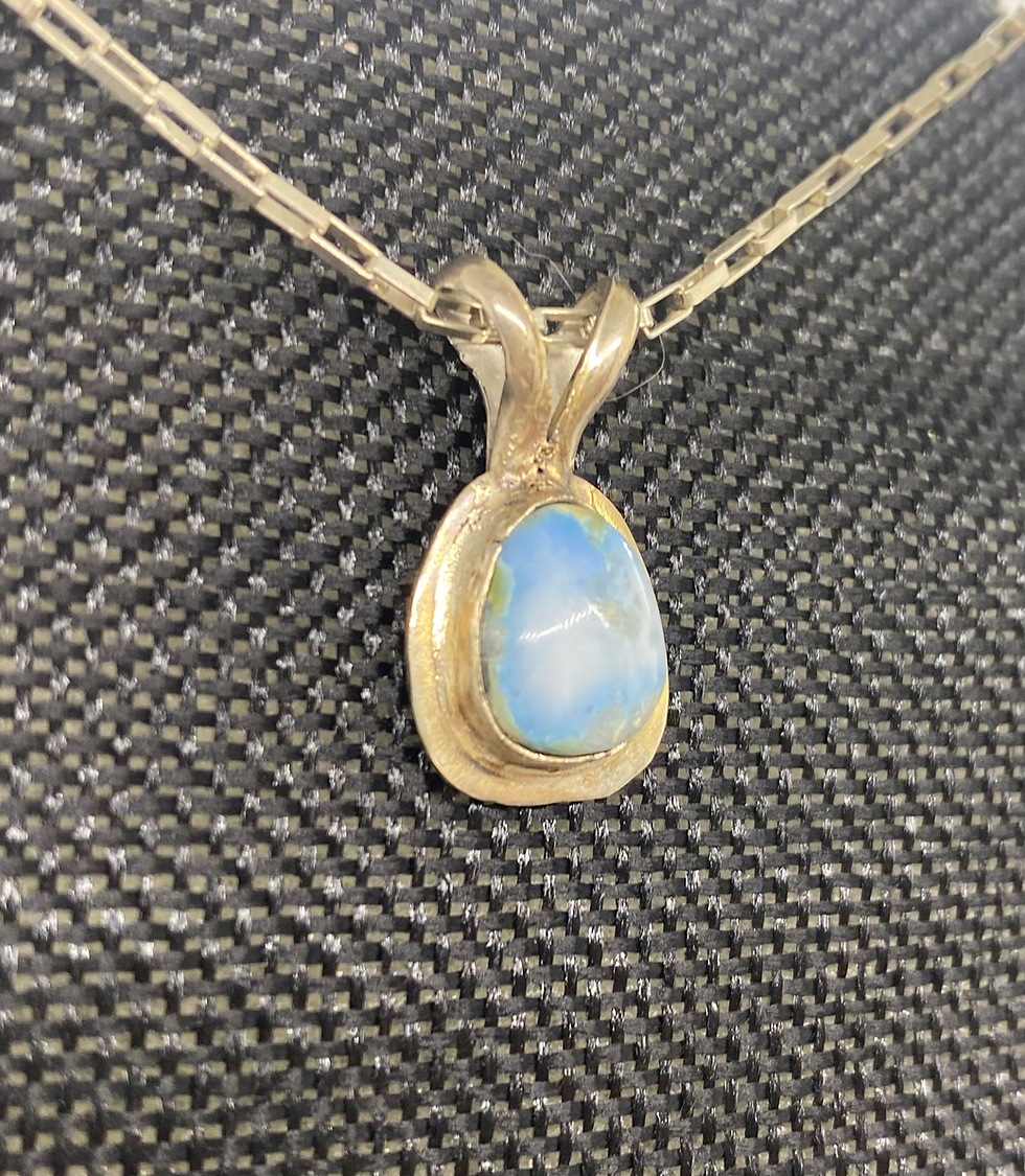 Thumbnail: Bamboo Mountain Sterling Silver Pendant