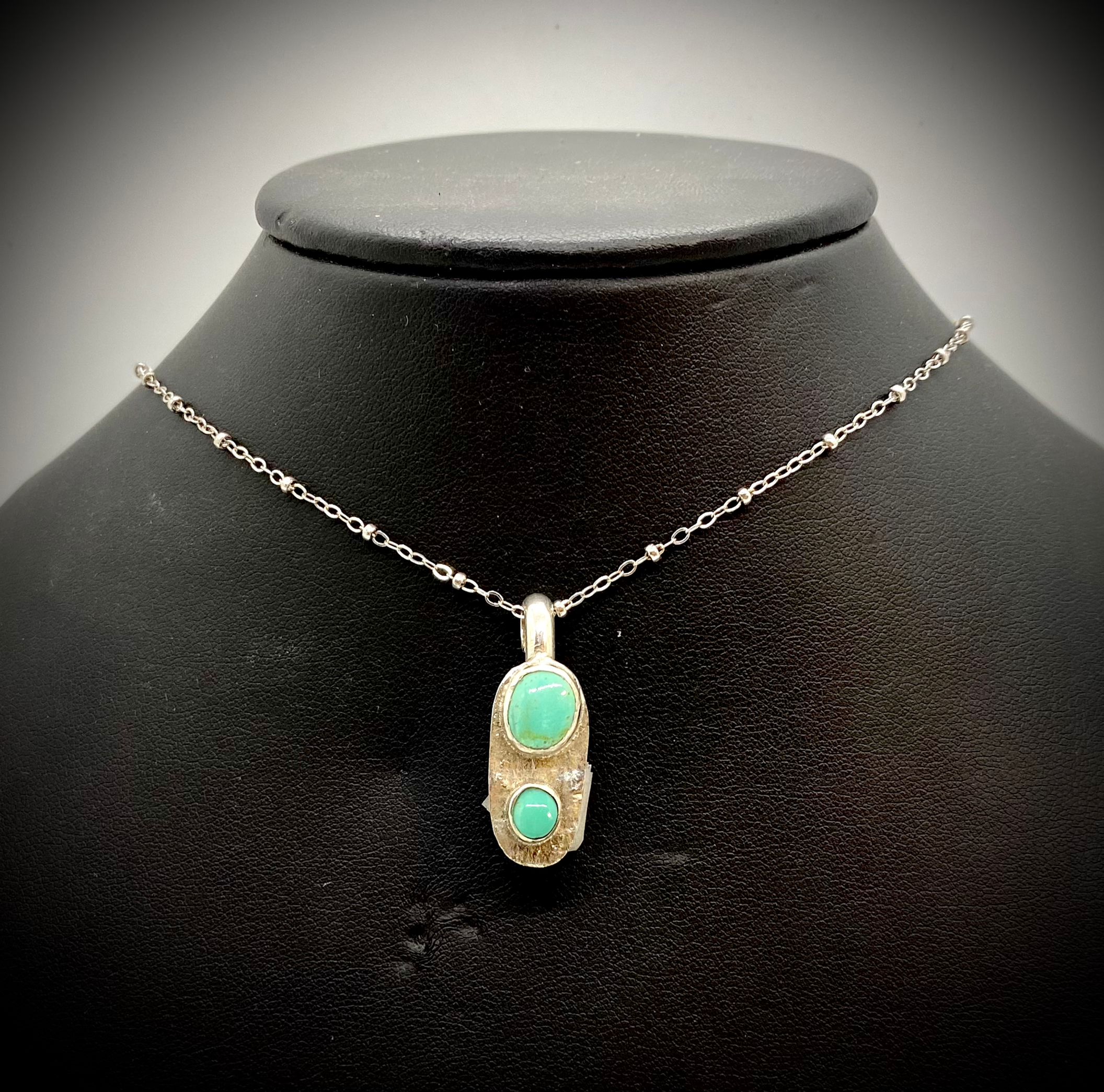Nila Turquos Sterling Silver Necklace