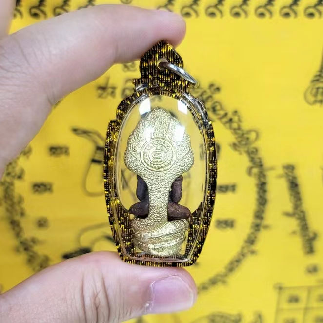 縮圖：龍婆格閃（南部） Wat Mamuang 2562 七龍佛立尊