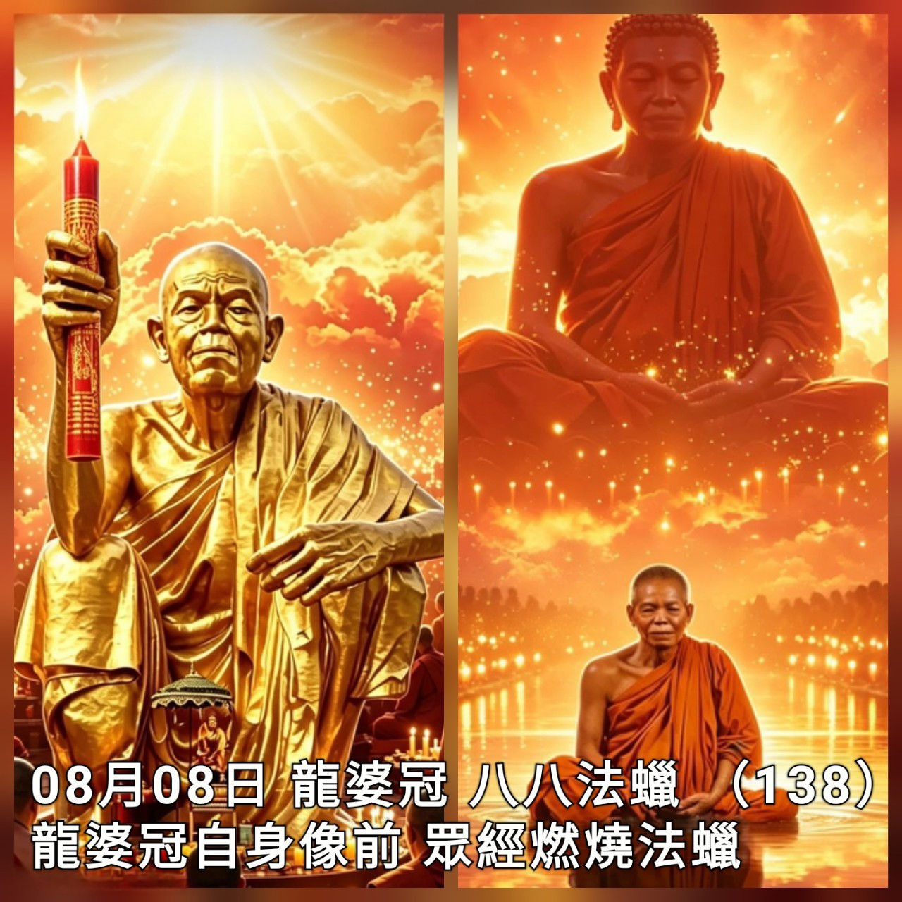 2026年08月08日 龍婆冠八八大發法蠟法會