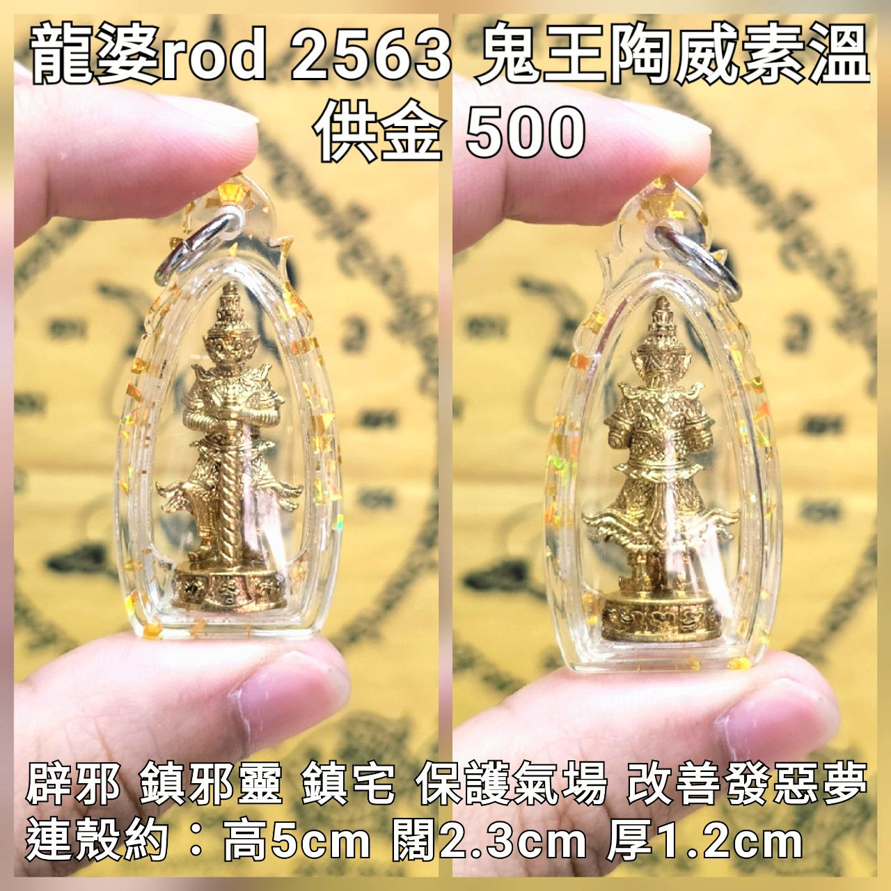 龍婆rod 2563 護法鬼王陶威素溫立尊