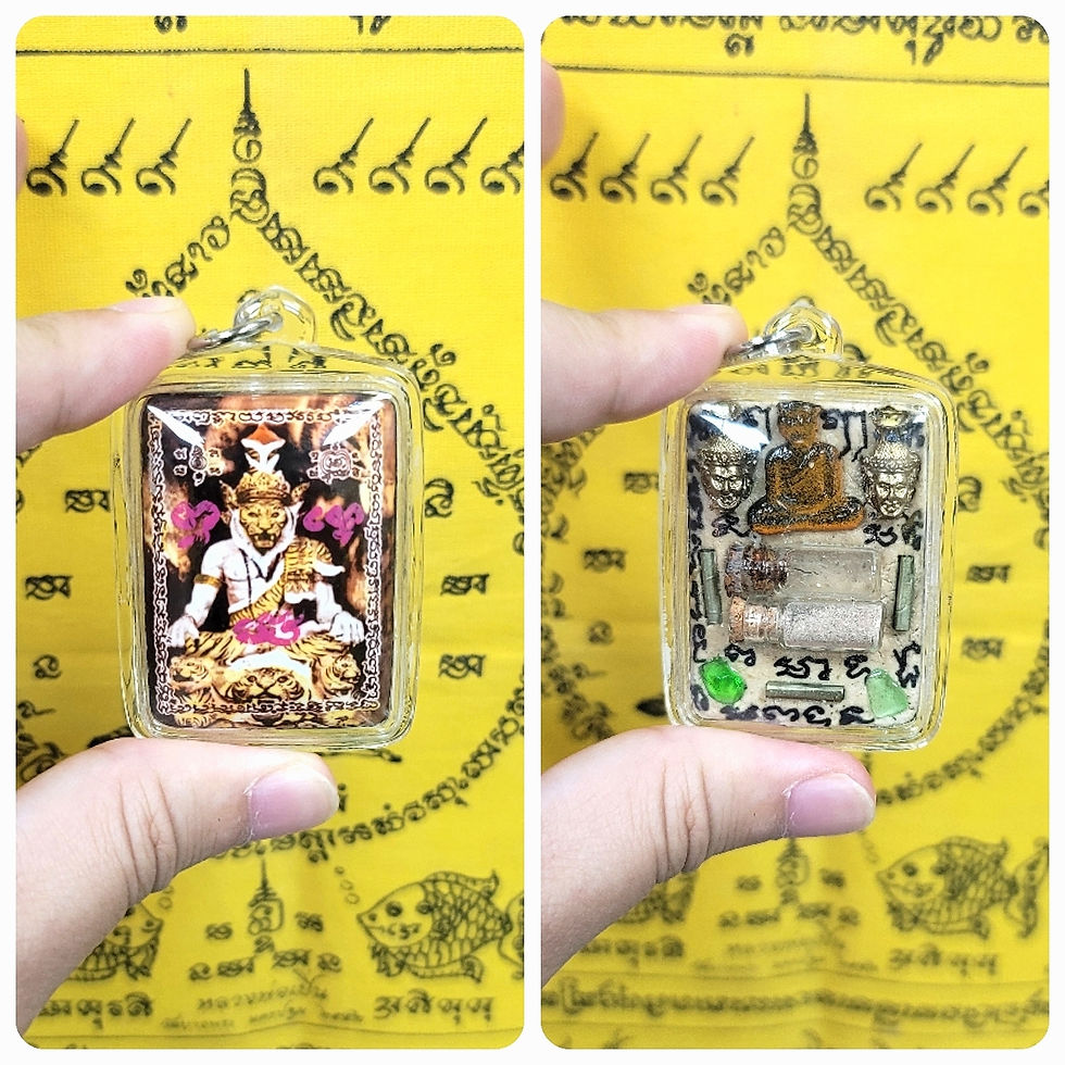 阿贊帝 2561 招財虎頭魯士(背魯史立尊)