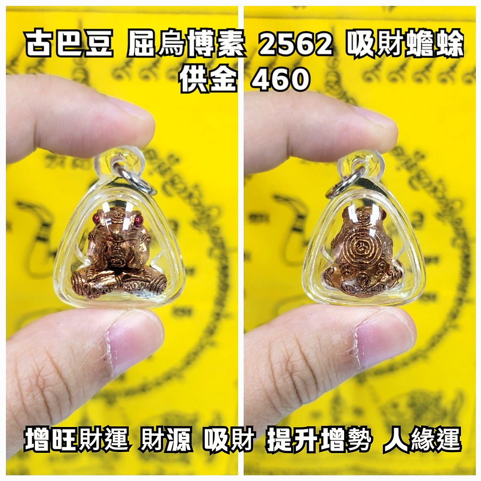 縮圖：古巴豆 2562 吸財蟾蜍