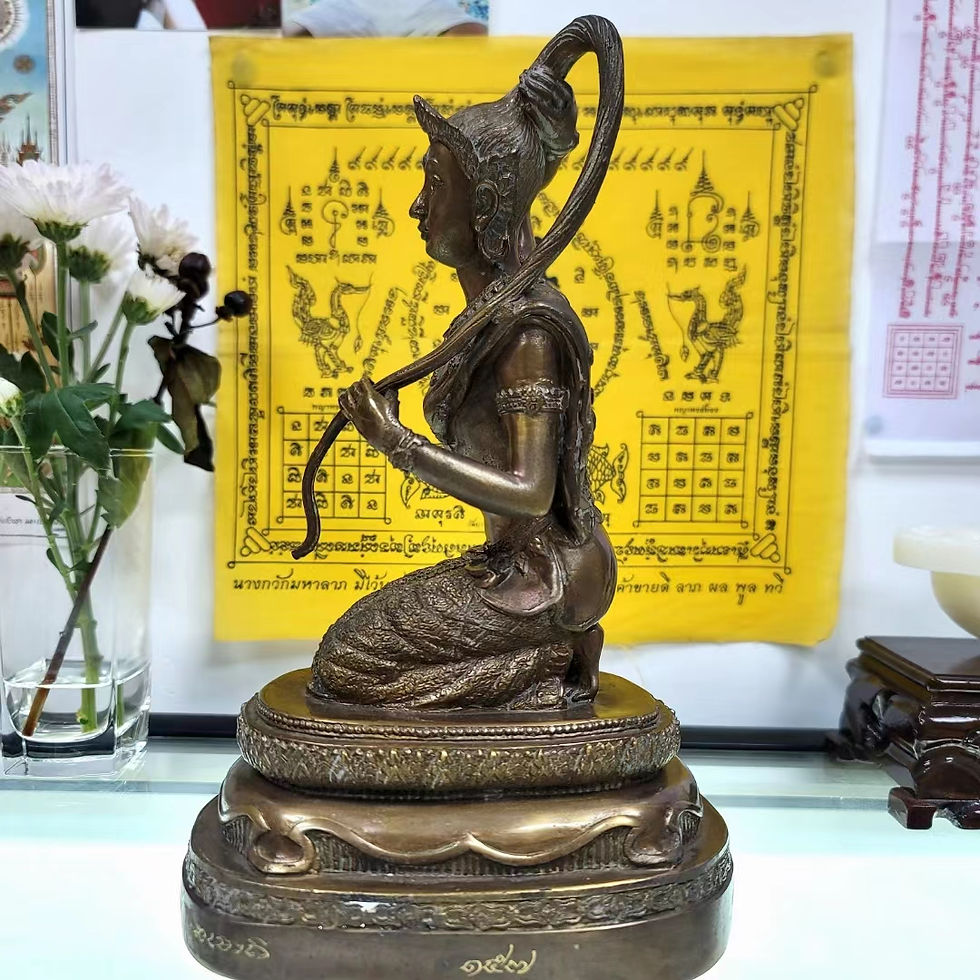 縮圖：龍婆宏/孔 Wat Petchburi 2546 大地女神供奉