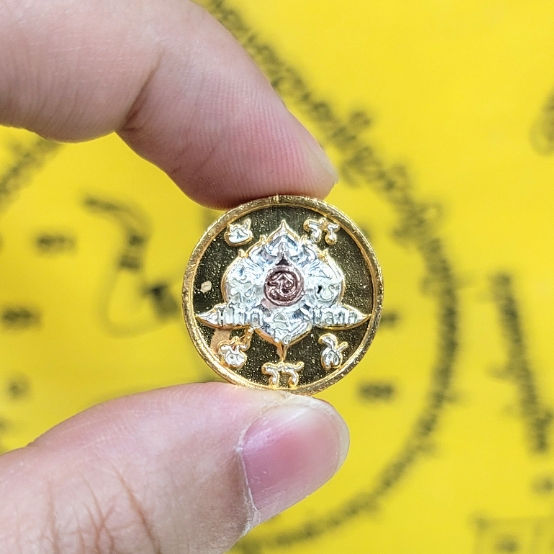 縮圖：龍婆隆 2564 招財蟹＋稻塔幸運花（錢幣）