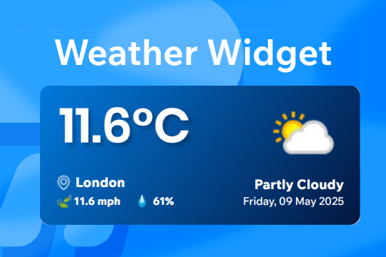 Weather banner
